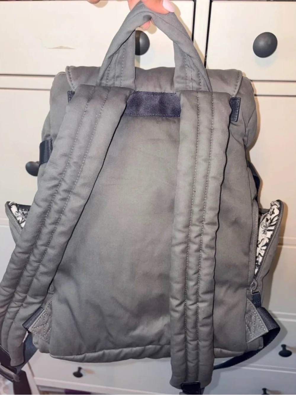 Vera Bradley Charcoal Gray Everyday Backpack
